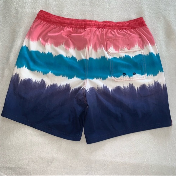 Mens Vineyard Vines Tie Dye Chappy Swim Trunks Size Medium - Picture 4 of 10